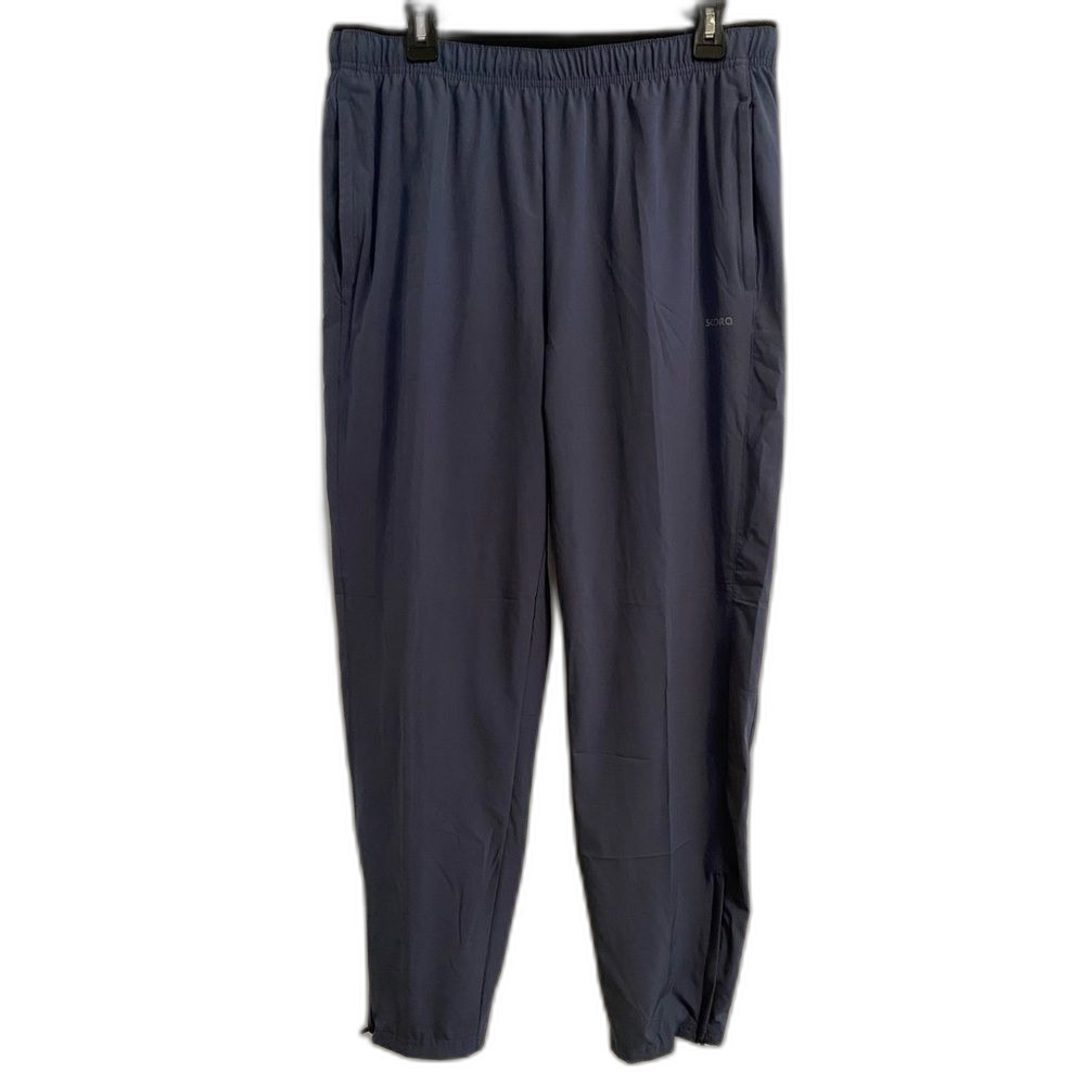 Skora L Blue Women’s Athletic Lightweight Jogger Pants, Workout Lounge of-13